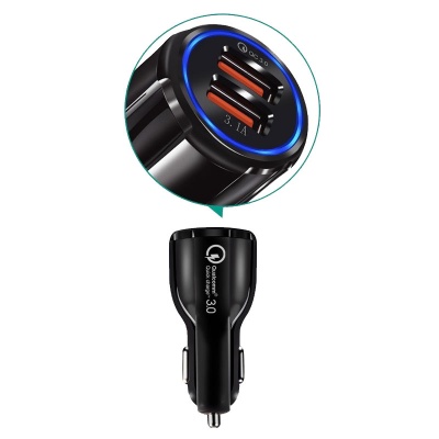 شارژر فندکی 2 پورت Quick Charge 3.0 مدل ZD-888