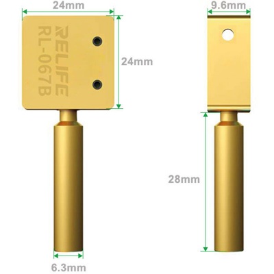 مینی هیتر و نوک هویه سه بعدی ریلایف مدل RELIFE Rl-067B